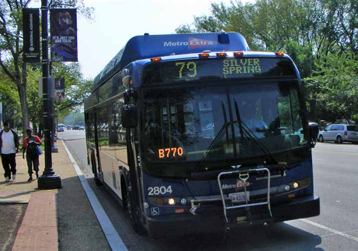 WMATA Metrobus New Flyer C40LFR 2804